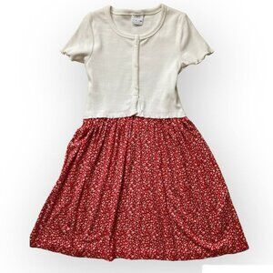 ZARA Beautiful Short-Sleeve Dress - Size 9